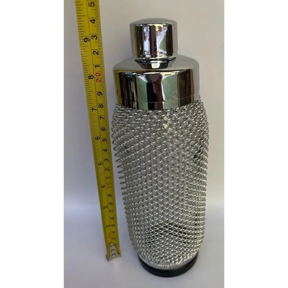 Vintage 1960's Cocktail Glass  Shaker - Picture 10 of 11